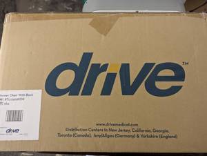 lot 174 image: New Drive medical shower chair with...