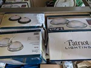 lot 80 image: 3 Boxes of new lighting...