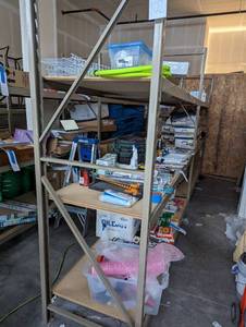 lot 102 image: 2 Sections of pallet racking with 8...