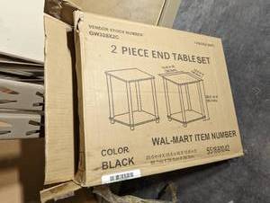 lot 127 image: 2 Piece end table set...