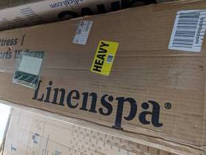 lot 141 image: Linenspa 6 foam mattress twin...