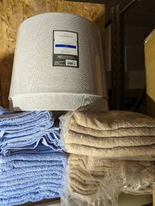 lot 150 image: New handtowels and 2 new lampshades...