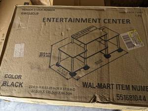 lot 158 image: New Entertainment center...