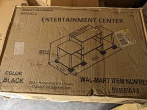 lot 162 image: New Entertainment center...