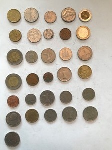 lot 36 image: 31 misc. foreign coins