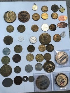 lot 39 image: Token & misc.
