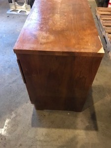 lot 64 image: 5 drawer wood desk
