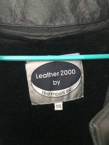 lot 70 image: Leather Trench coat