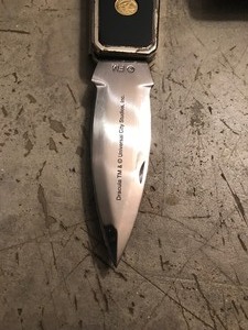 lot 94 image: Franklin Mint Dracula Collector knife with case
