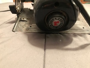 lot 106 image: Vintage Rockwell Circular Saw Model 75, 7 14 Inch 1 14 Hp 4500 Rpm