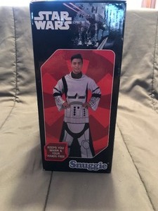 lot 112 image: Disney Star Wars Snuggie Stormtrooper Wearable Blanket Disney  ADULT  never been opened