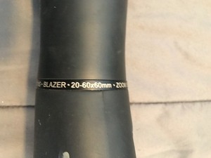 lot 121 image: Simmons Blazer 20-60x60mm zoom spotting scope