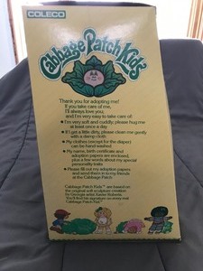 lot 130 image: 1984 Cabbage patch doll in the box Alden Kelvin