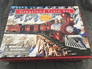 lot 132 image: Greatland Holiday Express Battery Operated Train Set With Original Box