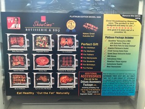 lot 145 image: Ronco 5000 Showtime Rotisserie Platinum Edition