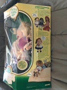 lot 155 image: Cabbage patch talking doll in box with paperwork