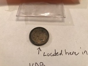lot 196 image: 1909 VDB Lincoln head cent wheat penny