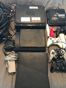 lot 293 image: Xbox, Xbox 360, PS3, Sega genesis consoles and more