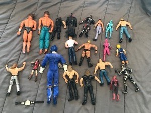 lot 297 image: 20 random toy figurines