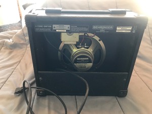 lot 311 image: Behringer GM108 V-Tone 15-Watt Guitar Combo Analog Modeling Amp w 8 Bugera Spkr.