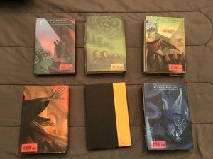 lot 330 image: 6 - Harry Potter hard back books