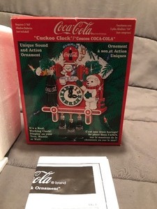 lot 353 image: 1998 Coca Cola Cuckoo Clock