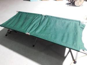 lot 247 image: Fold up camping cot