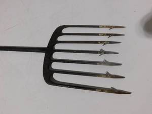 lot 380 image: Vintage fishing spear