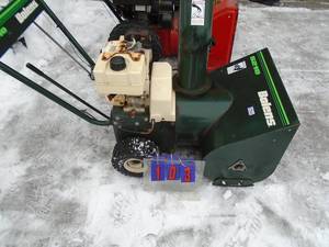 Bolens 5 hp 21 snow blower. Used condition. Tested & works. As shown.