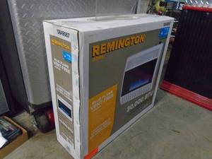 Remington 30000 btu natural gas heater. New in box. As shown. THIS ITEM HAS A RESERVE.