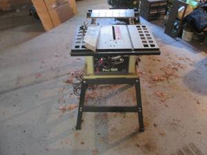 lot 3 image: Pro-Tech 10 Table Saw on attached ...