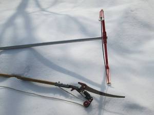 lot 25 image: Manual tree Trimmer and other long ...