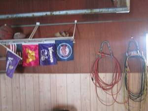 lot 34 image: Extension Cords, Sports Flags for A...