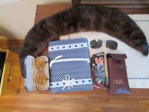lot 91 image: Sunglassglasses cases (some with e...