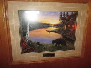 lot 134 image: Ervin Molnar double matted and fram...