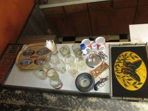 lot 144 image: Lot of assorted barware, glassware,...