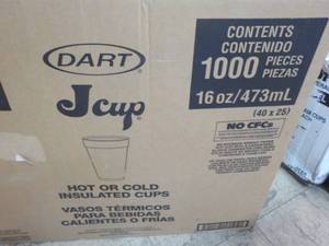 Dart J Cup Case of 1000 - 16 oz Hot...