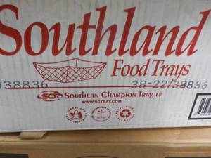 Southland 500 Paper Food Trays...