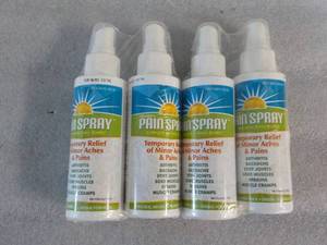 4 Spray Bottles Pain Spray...