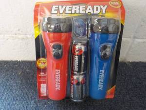 Ever Ready Flash Light and Batterie...