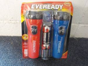 Ever Ready Flash Light and Batterie...