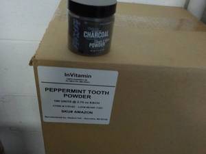 100 Jars InVitamin Peppermint Charc...