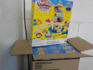 4 Play Doh Kitchen Creations...