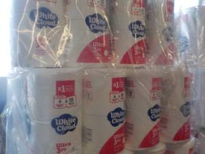 48 Rolls White Cloud 3 ply Toilet P...