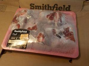 19 lb Box Smith Field Frozen Pork N...