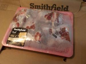 19 lb Box Smith Field Frozen Pork N...