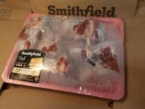 19 lb Box Smith Field Frozen Pork N...