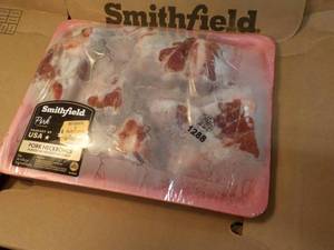19 lb Box Smith Field Frozen Pork N...