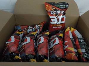 8 - 7 14 oz Bags Doritos 3D Crunch...