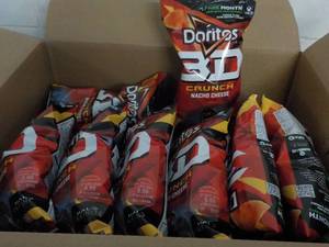 8 - 7 14 oz Bags Doritos 3D Crunch...
